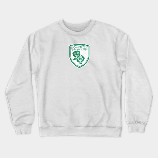 Rosehill Country Day High School Crest Crewneck Sweatshirt by huckblade